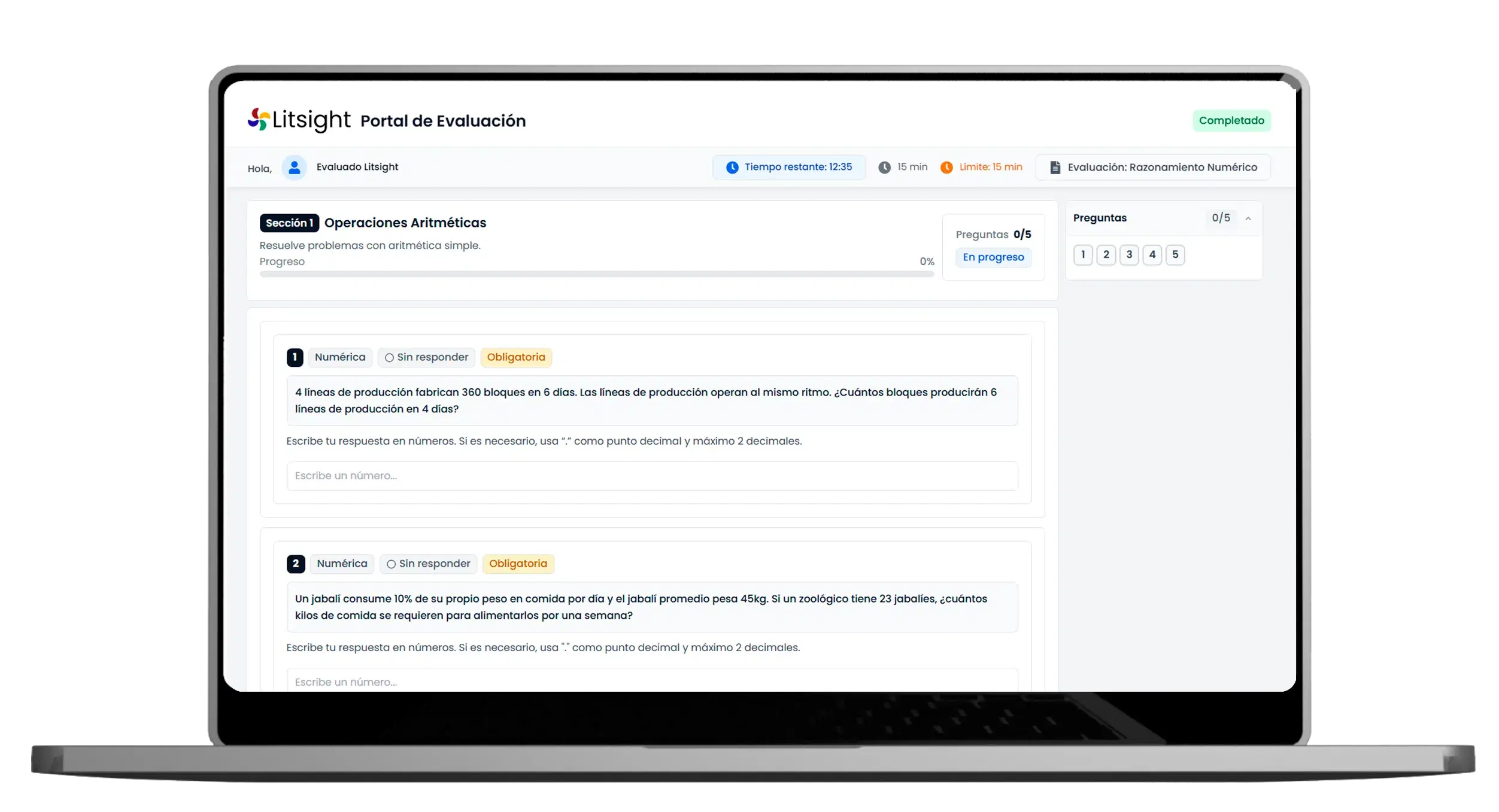Razonamiento Numérico